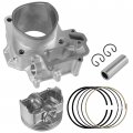 Caltric Rear Cylinder With Piston And Ring Compatible Kawasaki Brute Force 750 Kvf750 2005-2011 85mm Bore