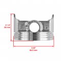 Caltric Rear Cylinder With Piston And Ring Compatible Kawasaki Brute Force 750 Kvf750 2005-2011 85mm Bore
