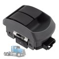 Dual Window Switch For Paccar Kenworth Vehiclesi Electric Lifter Switches Replace P N P27-1069 P271069 Black 