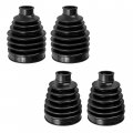 Caltric Right And Left Front Axle Cv Boot Kit Compatible With Honda Pioneer 500 Sxs500m2 2015-2016