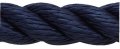 England Ropes 60531600025 3 Strand Nylon Dockline Navy 1 2 X 25 