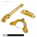 Topteng Motorcycle Steering Damper Mounting Stabilizer Adjustable Fits For Kawasaki Z900 2017-2018