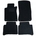Floor Mats For 2003-2009 Benz W211 E-class 4dr Factory Fitment Car Front Rear Nylon By Ikon Motorsports 2004 2005 2006 2007