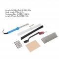 80w Plastic Welding Repair Kit White Black Rods Stainless Steel Reinforcing Wire Mesh Sandpaper For Car Bumpers Kayaks Canoes