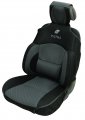 Iggee Premium Quality Air Mesh Universal Extra Cushion Seat Covers For All Vehicles Black Grey