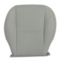 Driver Bottom Replacement Perforated Leather Seat Cover Gray For Subaru Forester 2014 2015 2016 