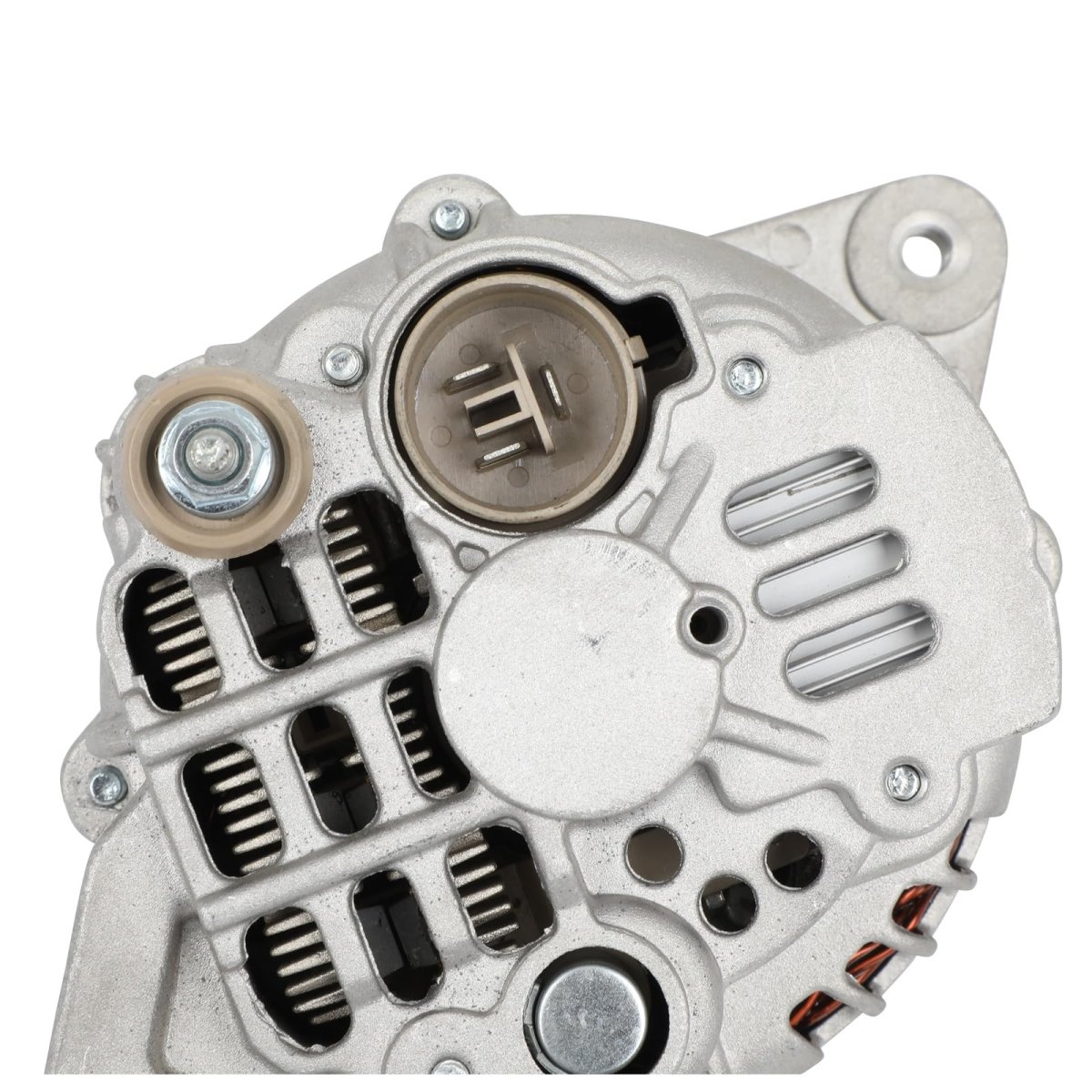 Alternator For Asuna Sunrunner 1992 1993 Chevrolet Metro 1998 2001 Tracker 1989 1991 Geo 1995 1997 12v 55a 4 Groove Pulley