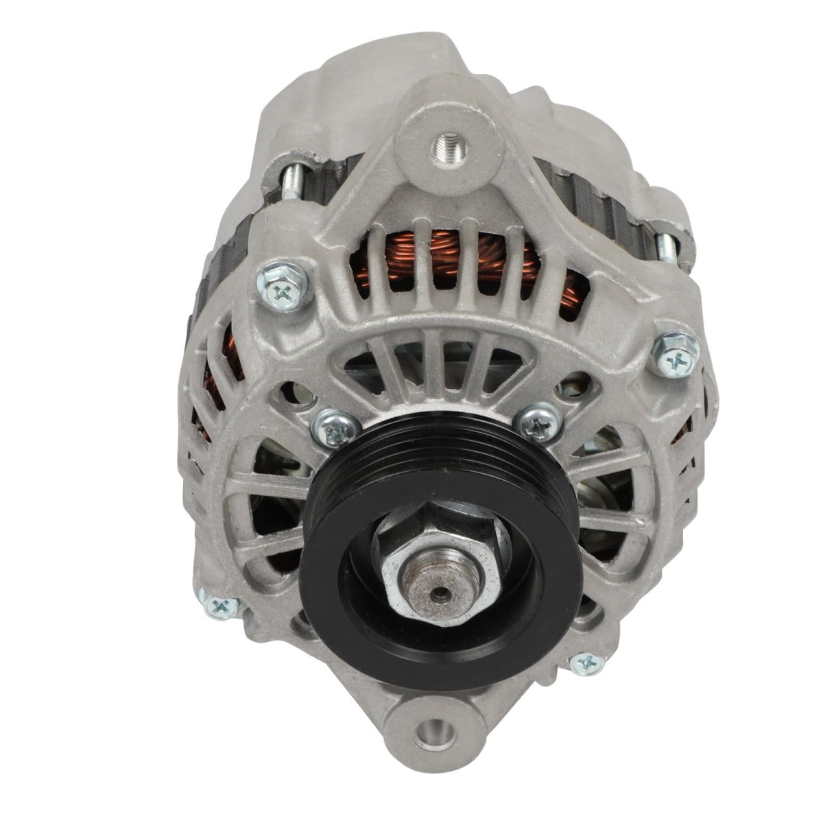 Alternator For Asuna Sunrunner 1992 1993 Chevrolet Metro 1998 2001 Tracker 1989 1991 Geo 1995 1997 12v 55a 4 Groove Pulley