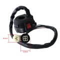 Carbman 59v-83973-09-00 Left Handlebar Light Switch Compatible With Yamaha Pro Hauler Yfm 225 Moto-4 350 Big Bear Moto-4
