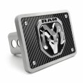 Ipick Image Made For Ram 2019 3d Logo On Carbon Fiber Look Billet Aluminum 2 Inch Tow Hitch Cover