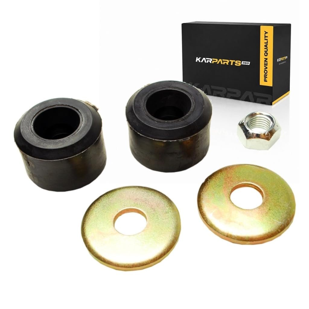 Stabilizer Bar Link Bushing For 19 2000 Chevy C3500 Natural Rubber Black 2 Piece Set 1 00 Inside Diameter 1 42 In Outside