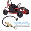 Rear Brake Master Cylinder Metal And Rubber Pump Reservoir Hydraulic Replacement For Yerf Gx150 150cc 3206