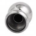 Aexit 51mm Ball Construction Hardware Top Cap 304 Stainless Steel Silver Tone For Stair Newel Fence Post Model 71as218qo157
