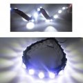 Polarlander 2pcs 6led Eagle-eye Waterproof Flexible Car Daytime Running Lights Led 12v High Power Drl Styling Parking Fog Lamps