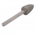 Uxcell 3mm 1 8-inch Shank 8mm Dia Cone Head Diamond Grinding Mounted Point Bit 2pcs