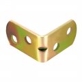 Uxcell Stainless Steel Shelves Corner Brace 30mmx30mmx18mm Metal Joint Round End L Shape Right Angle Fastener Joints Support