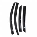 Waltyotur 4pcs Sedan Smoke Window Visors Shades Shade Visor Rain Guards Replacement For Honda Civic 2016 2017 2018 2019 2020