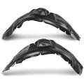 G-plus Pair Front Fender Liner Inner Compatible With Ford F150 2010-2014 Lh Driver Rh Passenger 2pcs Fo1248146 Fo1249146 