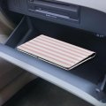 Kigai Pink Stripes Car Registration Insurance Holder Auto Glove Box Organizer Wallet Leather Manual Folder For Driver S License