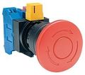 Idec Corporation Hw1b-y2f01-r Switch Emergency Stop Push Pull 40mm Mushroom 1nc 