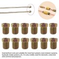 Vicue Inverted Flare Tube Nuts For 5 16 Inch Size 1 2 -20 Threads 12 Pack