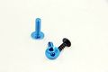 Hk Moto- Complete Fairing Bolts Screws Fasteners Kit For Suzuki Gsxr 600 750 1000 Blue
