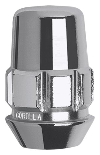 78683n Acorn Open End Wheel Locks 1 2 In Thread Size For 5 Lug Wheels Chrome Finish Alloy Steel With Key Lock 20 Piece Set