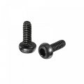 Uxcell M2x4mm M2x5mm 10 9 Alloy Steel Button Head Hex Socket Cap Screw Bolt Total 200pcs