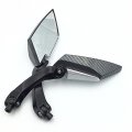 Smt-carbon Fiber Diamond Blade Style Rearview Mirrors 8mm 10mm Compatible With Standard Metric Screws 7 8 Handlebar Suzuki
