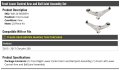 Front Lower Control Arm And Ball Joint Assembly Set Of 2 Compatible With 2015-2017 Chrysler 200