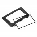 Fydun Audio Stereo Panel Car Dvd Fascia Dash 2 Din Frame Trim Kit Black For Honda Crv 07-10