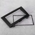 Fydun Audio Stereo Panel Car Dvd Fascia Dash 2 Din Frame Trim Kit Black For Honda Crv 07-10