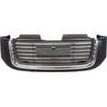 Perfect Fit Group C070106 Envoy Grille Ptd-blk Shll Ptd-gray Insrt W Chr Opng Mldg O Washer Hole 