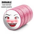 Graphics More Happy Vampire Girl Smiling Face Tire Rim Wheel Aluminum Valve Stem Caps