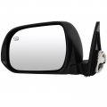 Driver Side Mirror With Power Heat Puddle Lamp For 2008-2014 Toyota Highlander To1320251 To1320335
