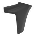 Front Bumper End Cap Extension Trim For 2019-2022 Chevy Silverado 1500 Replacement Gm1016110 84658017 Plastic Matte Black 