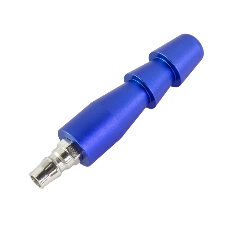 Black Single Adapter Vac Machine Attachments For Vac-u-lock Tools With Quick Air Connector Device Blue