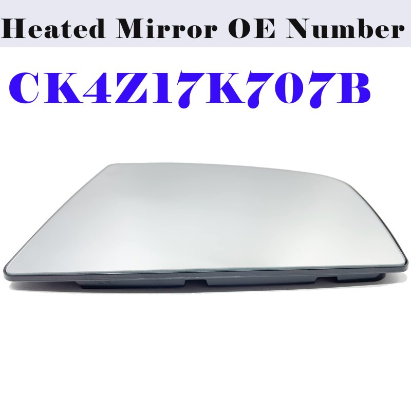 Driver Side Mirror Glass For 2015 2021 Ford Transit T150 T250 T350 Left Heated Power Convex Ck4z17k707b Ck4z17k707d
