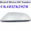 Driver Side Mirror Glass For 2015 2021 Ford Transit T150 T250 T350 Left Heated Power Convex Ck4z17k707b Ck4z17k707d