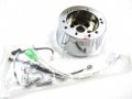Universal Ididit Gm For Chevy 5 6 Hole Steering Wheel Hub Adapter Chrome S83012c 