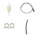 Wflnhb Carburetor Throttle Cable Air Fuel Filter Replacement For Yamaha Pw80 Y-zinger Bw80 1983-2006