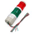 Baomain Industrial Warning Signal Tower Lamp Lta-502t Dc 24v 3 Wires Red Green Continuous Light