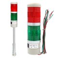 Baomain Industrial Warning Signal Tower Lamp Lta-502t Dc 24v 3 Wires Red Green Continuous Light