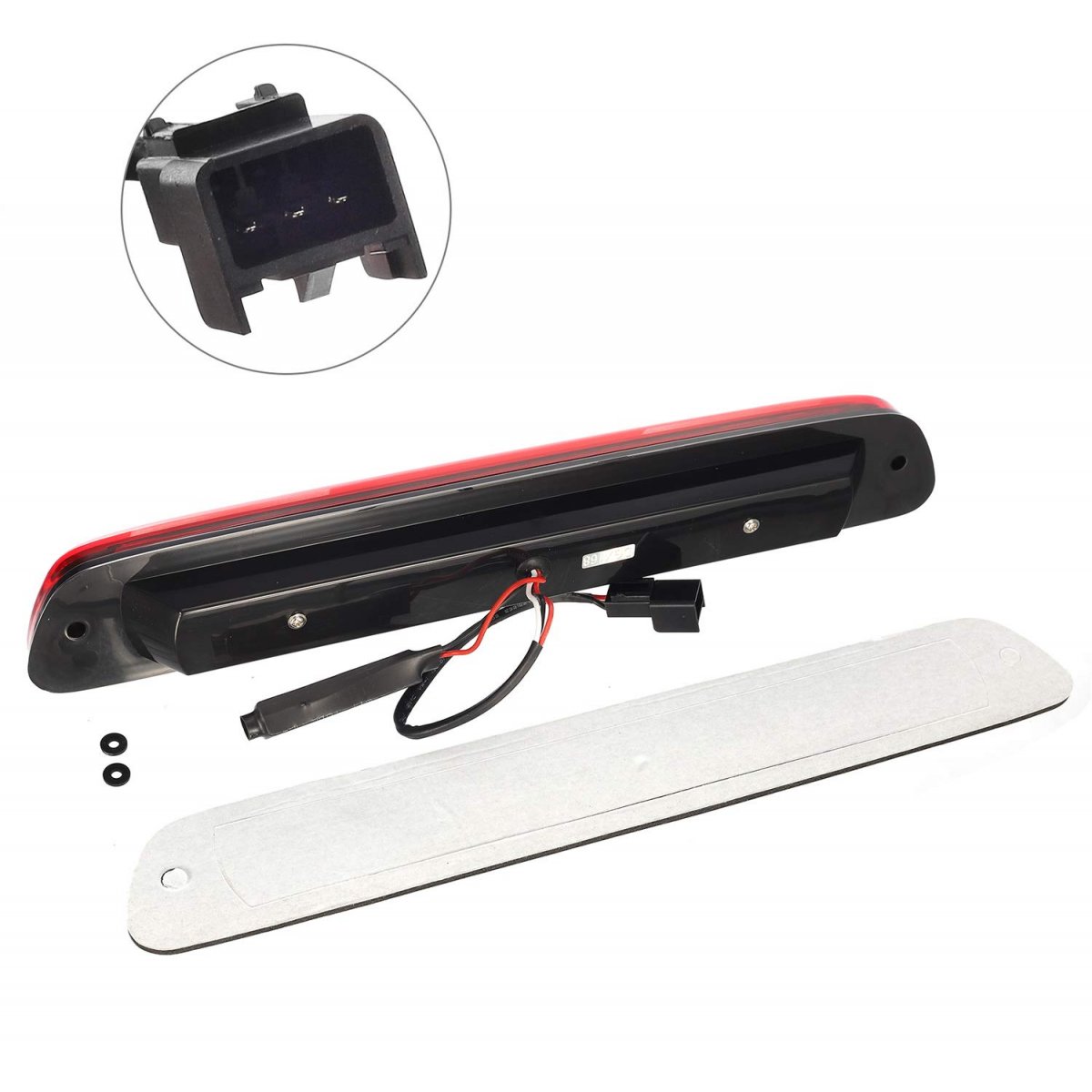Partsam High Mount Stop Light Led Third 3rd Brake Replacement For Colorado And Canyon 2004 To 2012 Rear Cab Roof Center Tail
