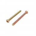 Uxcell M4 X 50mm Fully Thread Phillips Round Head Machine Screws Bolts Fasteners 20pcs