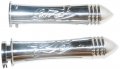 Yana Shiki A3041p Polished Curved Grips With Pointed Ends For Yamaha R6 