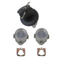 Version Pair Of Ignition Lock Cylinder W Front Door With Keys 707835 For Suburban 2003 2004 2005 2006 Repl 706592 598007