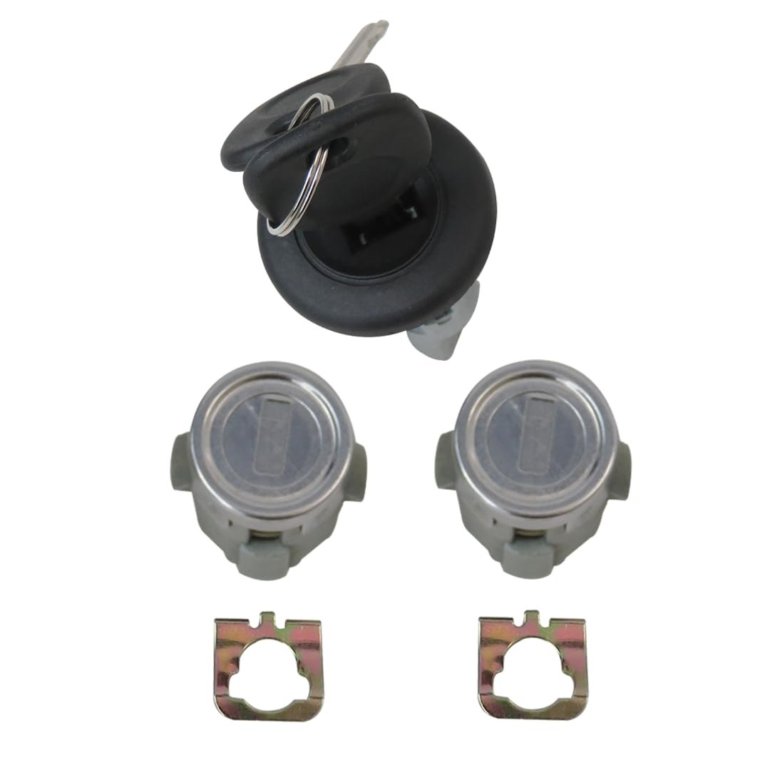 Version Pair Of Ignition Lock Cylinder W Front Door With Keys 707835 For Suburban 2003 2004 2005 2006 Repl 706592 598007