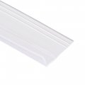 Uxcell Frameless Glass Shower Door Sweep Bottom Side Seal Strip F-type With 3 4-inch 20mm Drip Rail 5 16-inch 8mm X 39 37-inch
