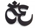 Aum Om Car Chrome Emblem Auto Bike 3d Badge Decal Yoga 2 5